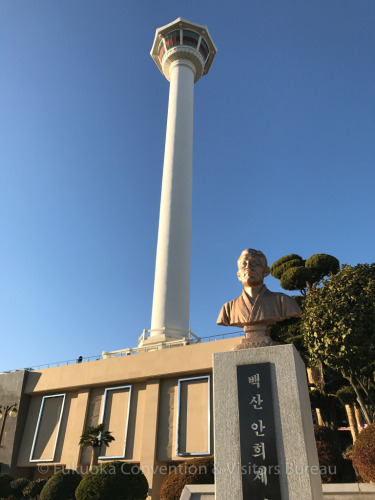 釜山タワー画像