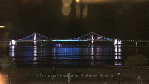 広安里大橋ライトアップ