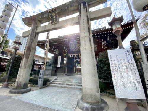 櫛田神社写真