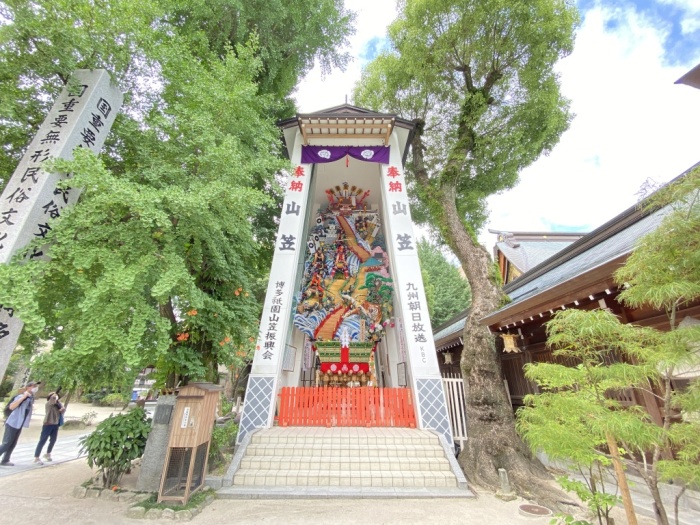 2020年の櫛田神社飾り山笠