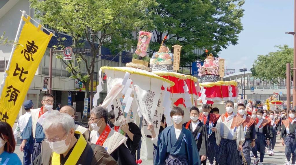 博多松囃子過去開催時の画像（提供：福岡市）