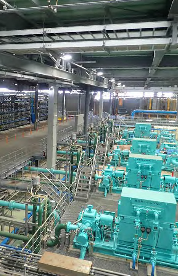 日本最大級の海水淡水化センター見学